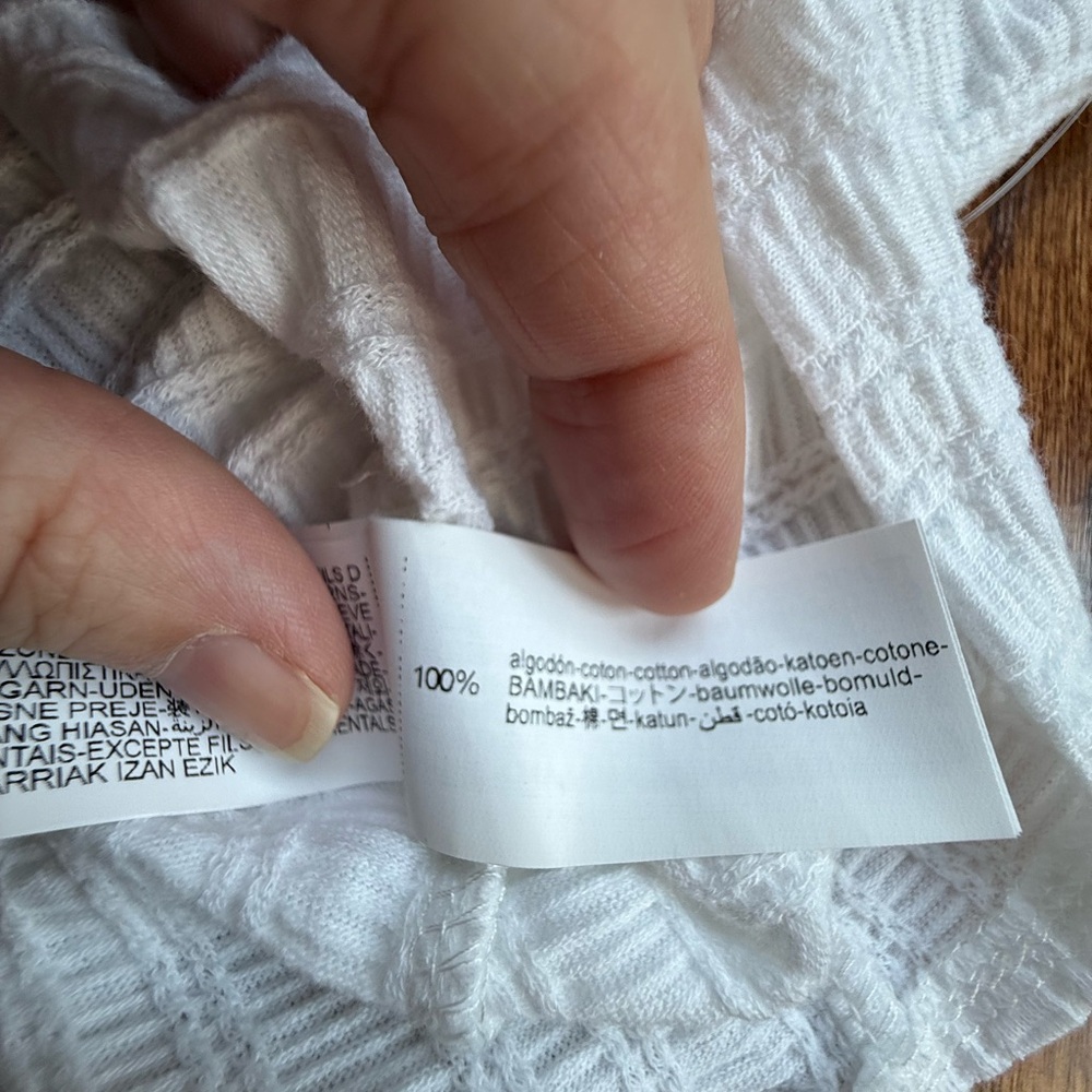 NWOT Zara Ruffled Tank Top Sz 5 - Picture 6 of 7